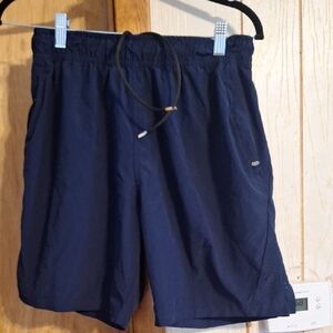 Men's Athletic Shorts - Navy Blue